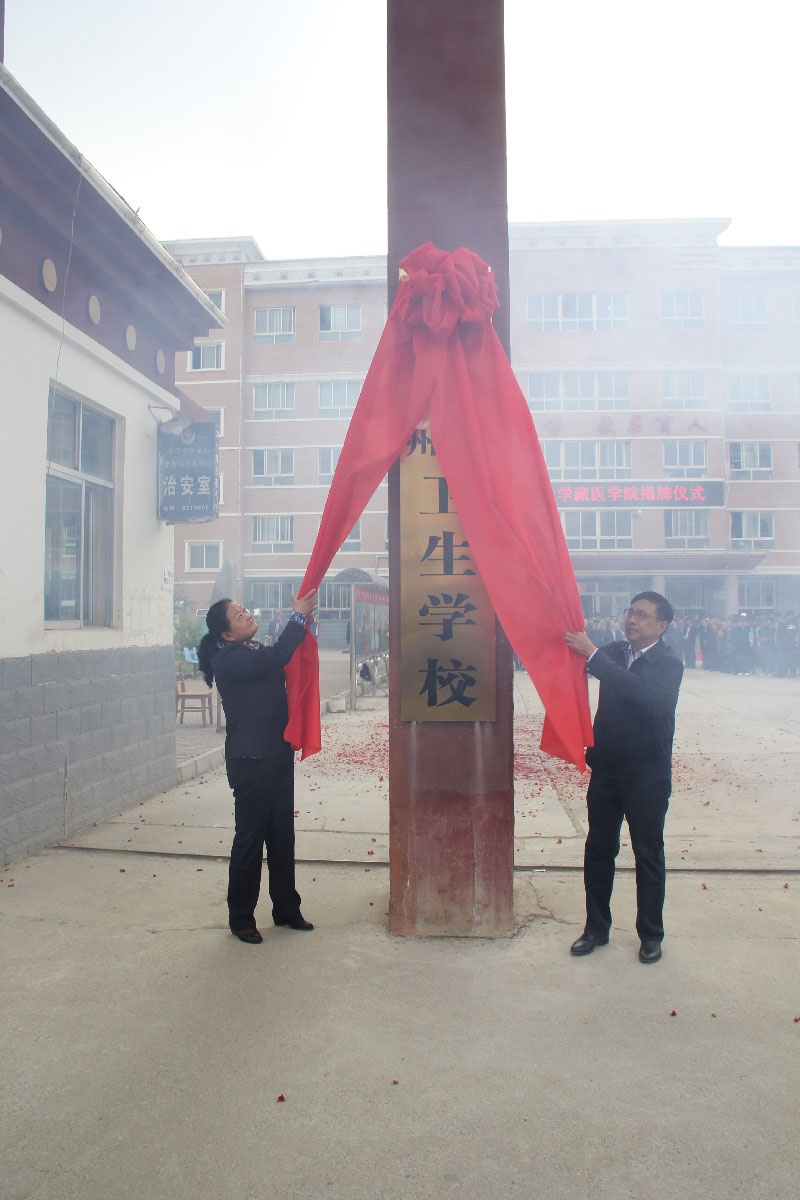 藏医公司揭牌仪式